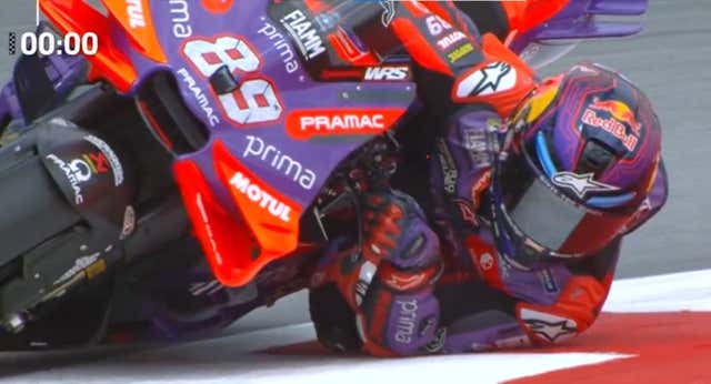 La espectacular instantánea que Jorge Martín busca cada viernes en Montmeló