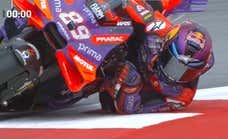 La espectacular instantánea que Jorge Martín busca cada viernes en Montmeló