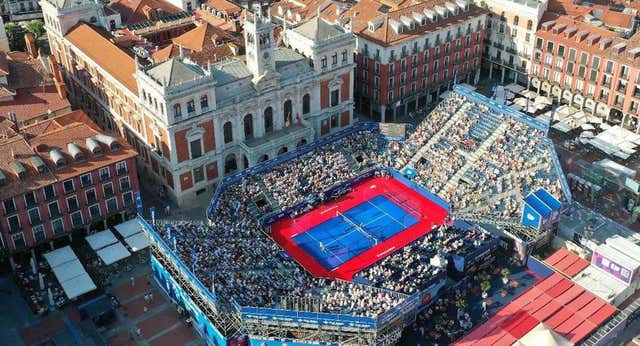 La Plaza Mayor de Valladolid no tendrá pádel en 2024