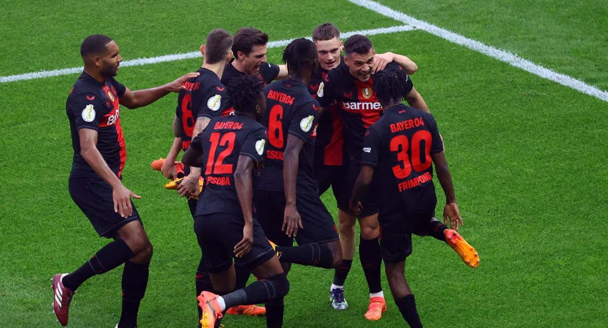 El Leverkusen es nuevo campeón de la copa alemana. /REUTERS
