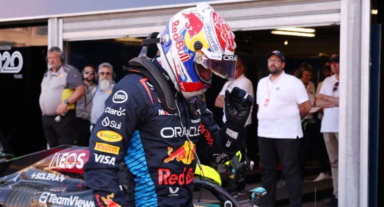 Max Verstappen, tras la clasificación del Gran Premio de Mónaco.