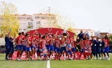 El Atlético barre al Real Madrid en los resultados de sus canteras