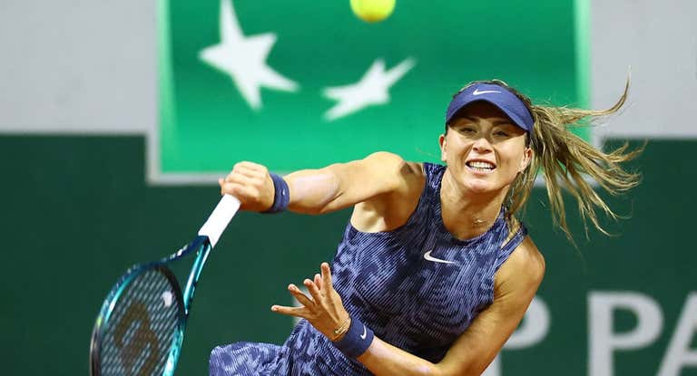 Paula Badosa, en Roland Garros.