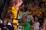 Jaylen Brown, un MVP entre la incredulidad y la polémica tras un brutal manotazo a un rival