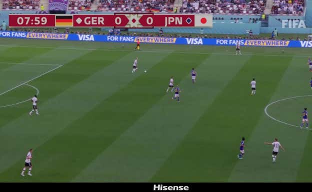 Kimmich se sitúa más bajo que Gündogan.