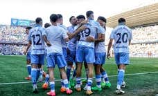 Celta B 2 - Málaga 2: resumen, goles y resultado del partido de ida de la fase de ascenso a Segunda División