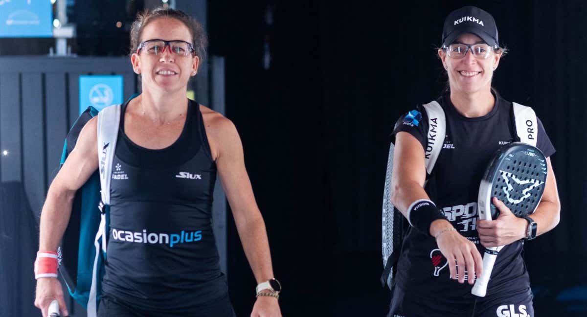 Lucía Sainz y Patty Llaguno pasan a la final de Santiago.