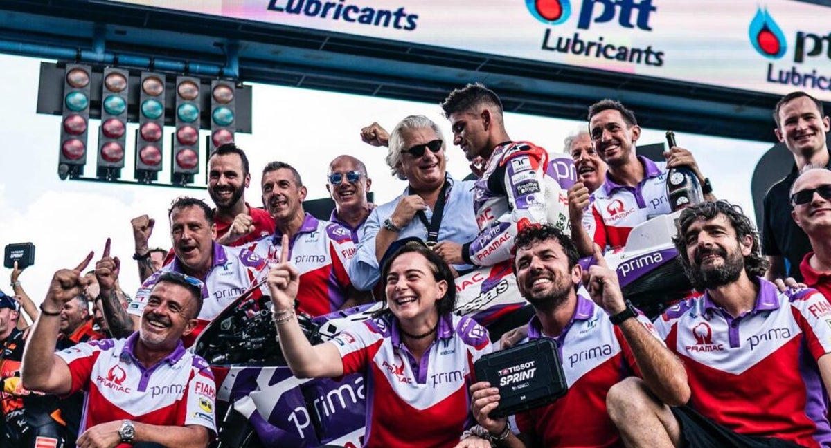 Equipo Pramac.