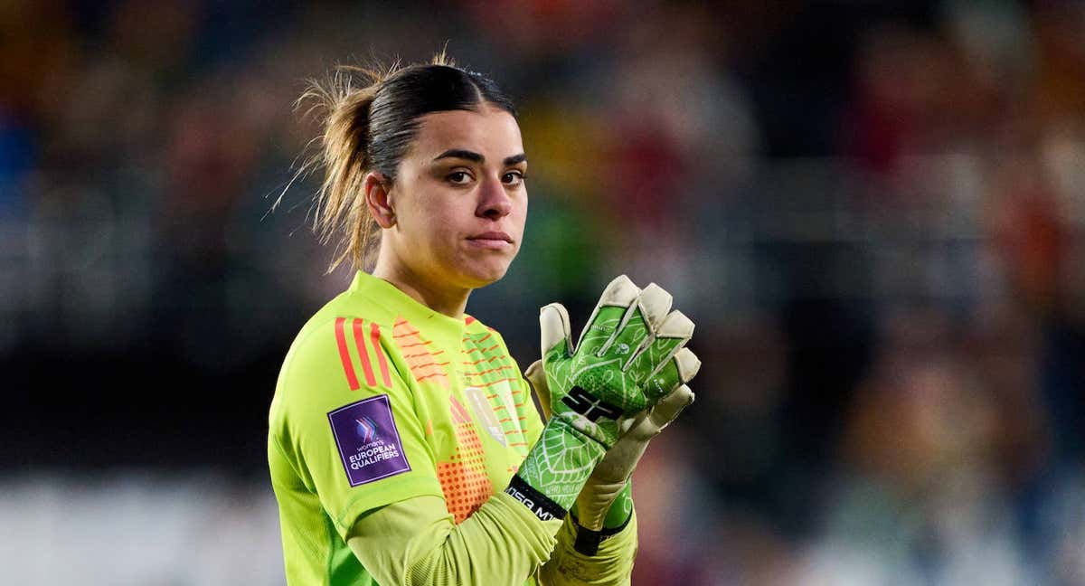 Misa Rodríguez, durante un partido con la Selección.
