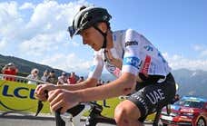 Así fue desde dentro la pájara más brutal de Pogacar en el Tour: «Es uno de los peores días de mi vida»