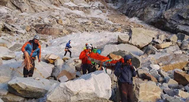 Los Pou recuperan el cuerpo sin vida de Tomas Franchini en la Cordillera Blanca peruana