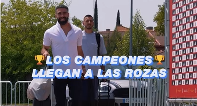 Carvajal, Joselu y Nacho se suman a la Selección tras levantar la Champions League.