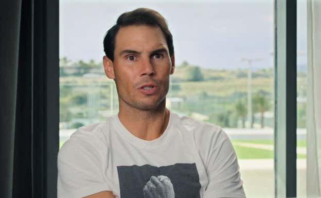 Nadal, en el documental de Nastase.  Max