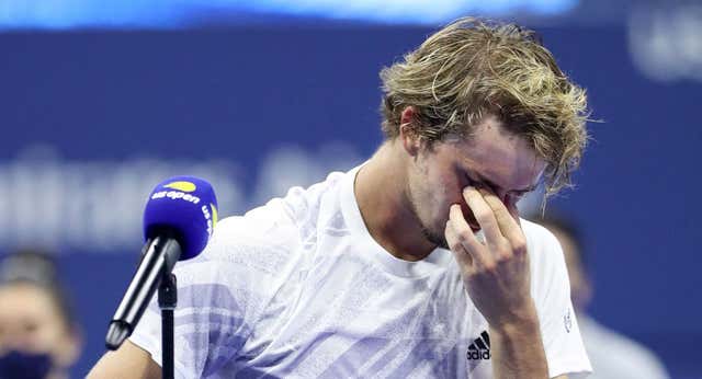 Las lágrimas de Zverev tras perder la final de Grand Slam más extraña: «Miraba a la grada y sólo veía 7 personas»