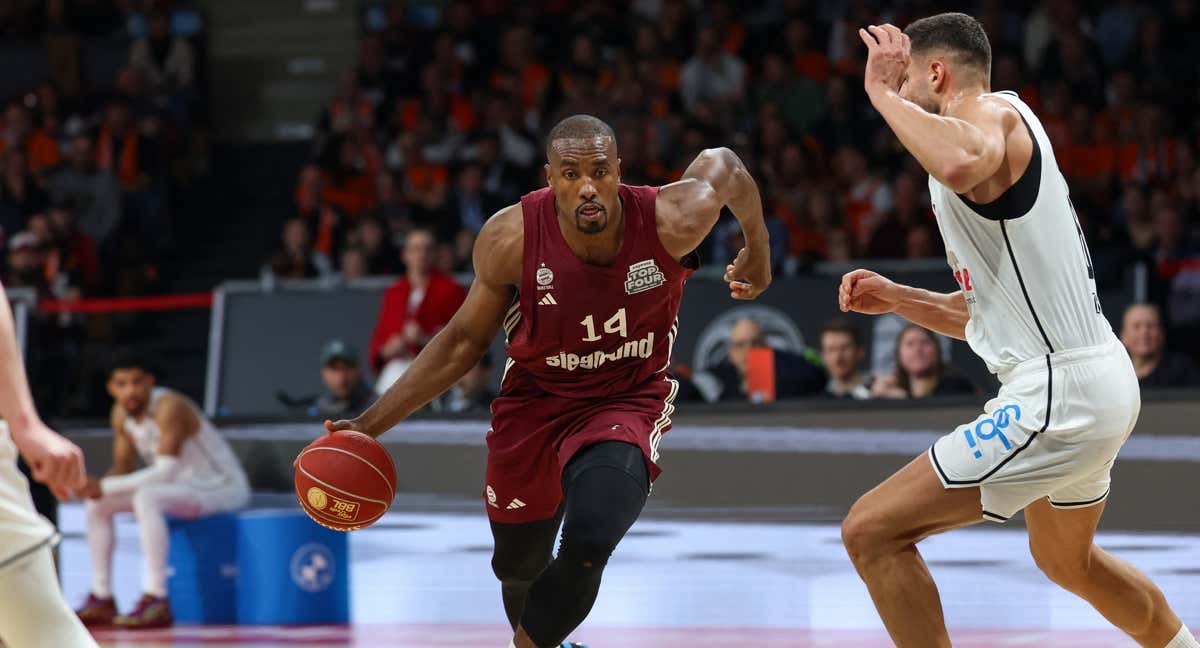 Serge Ibaka, durante un partido del Bayern de Múnich./AFP