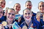 España conquista el oro en la final de rutina técnica por equipos de natación artística del Europeo