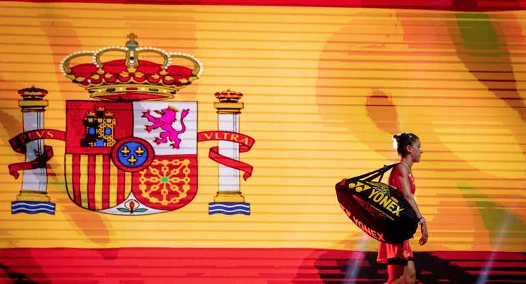 Carolina Marín necesita la colaboración de todos para poder ser abanderada de España.