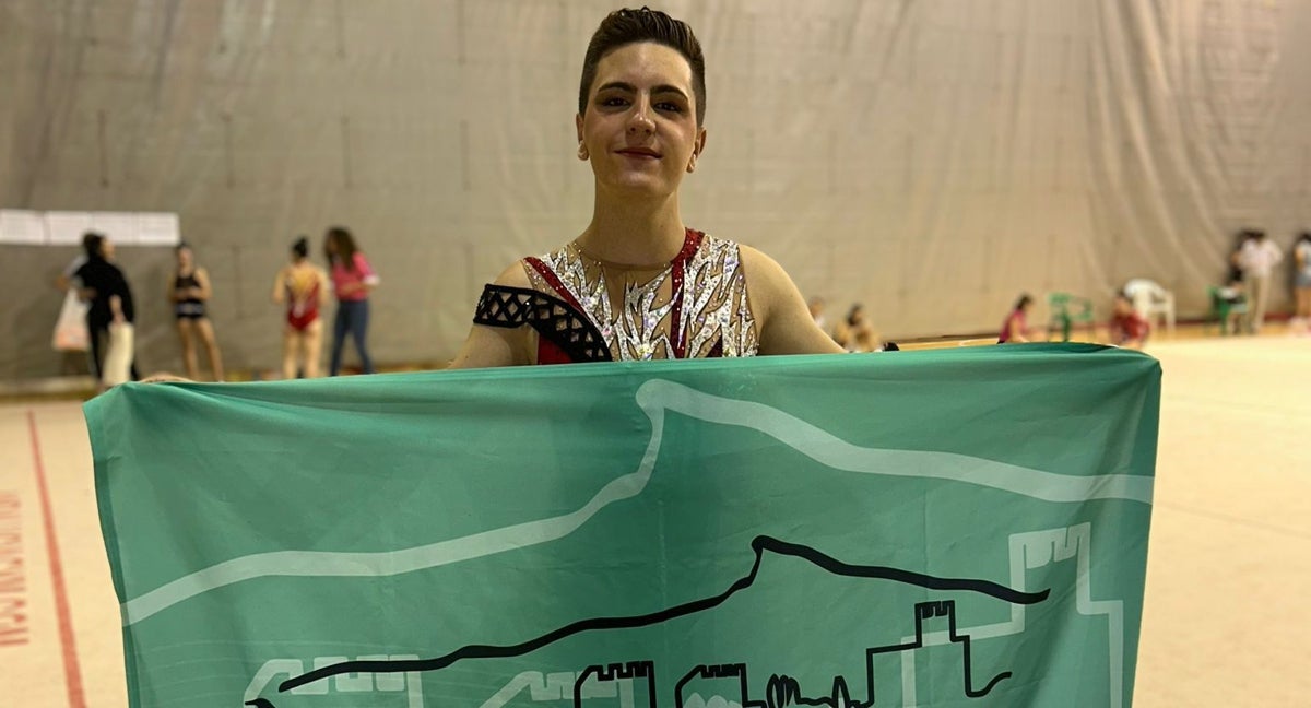 Ángel Simón en una competición