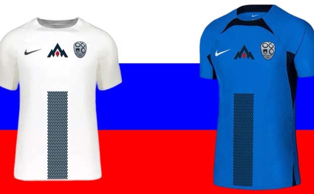 Equipaciones de Eslovenia para la Eurocopa.