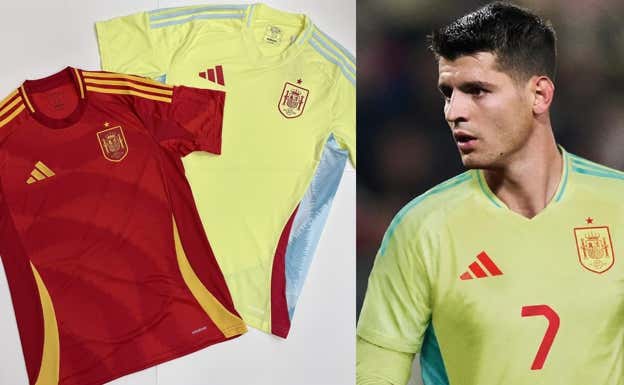Camisetas de España para la Eurocopa 2024.