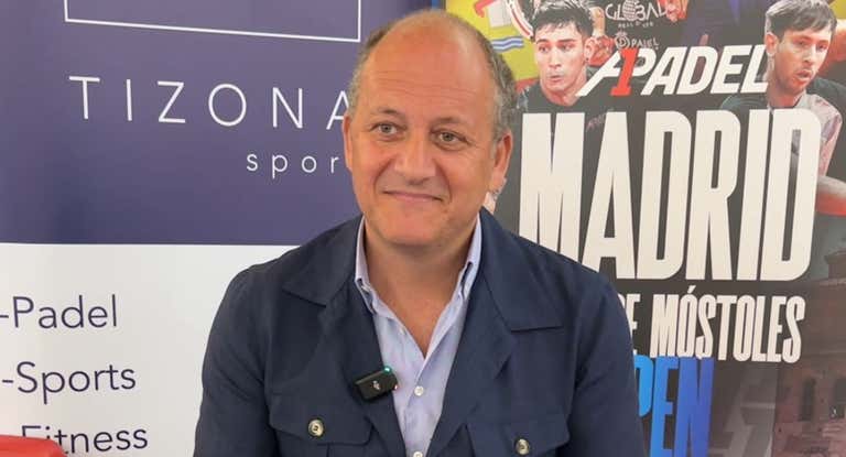 Fabrice Pastor durante la entrevista con Relevo.