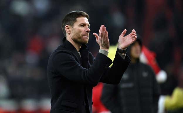 Xabi Alonso ha sido uno de los mejores entrenadores de Europa. AFP