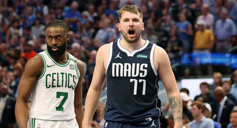 Luka Doncic, hoy, ante Boston.