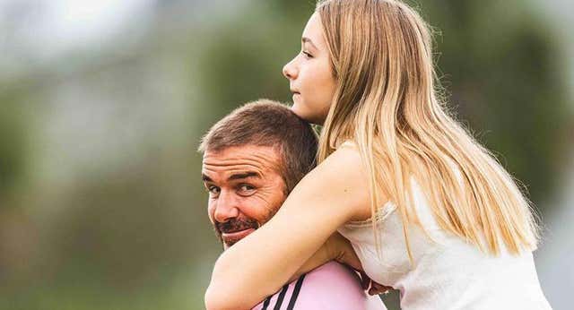 David Beckham se suma a la ola del fútbol femenino empujado por su hija Harper