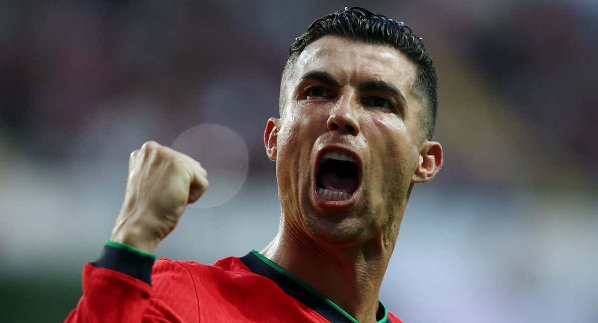 Cristiano Ronaldo, con 39 años,  jugará su última Eurocopa este verano en Alemania. /REUTERS