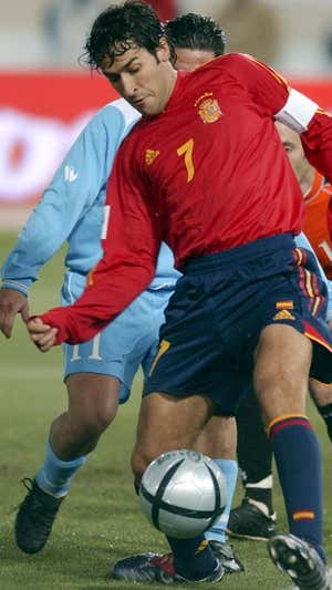Raúl con España. EFE