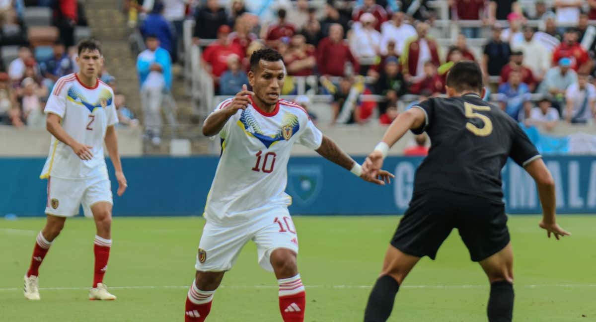 Venezuela en un partido reciente./Getty