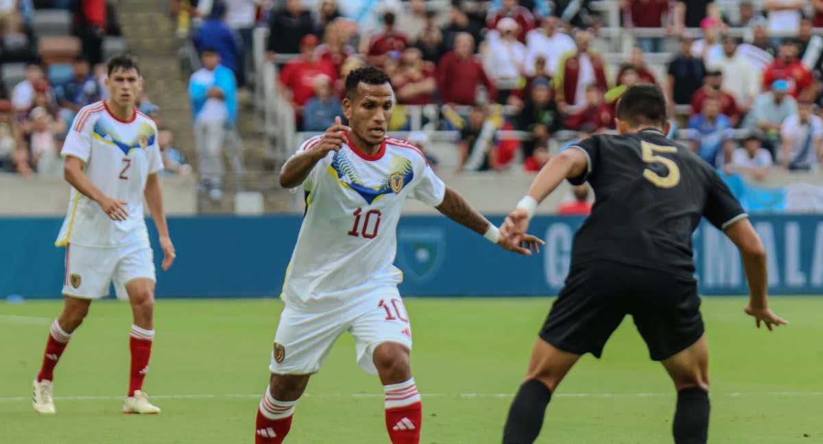 Venezuela en un partido reciente.