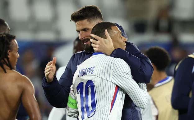Mbappé va en camino de ser el máximo goleador francés.  AFP