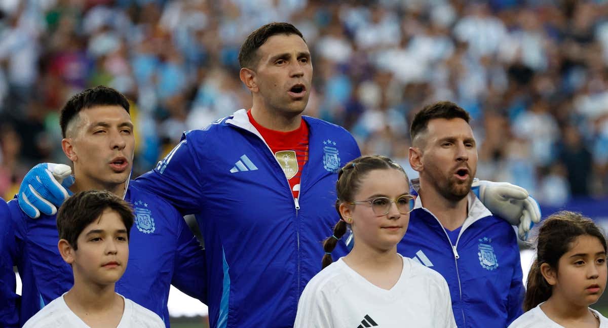 Argentina en el amistoso ante Guatemala /REUTERS