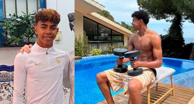 El espectacular cambio físico de Lamine Yamal en un año que le hace volar con la Selección