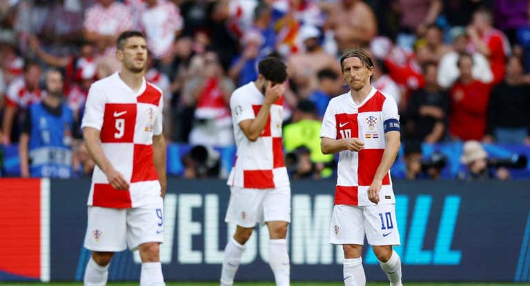 Modric, con Croacia.