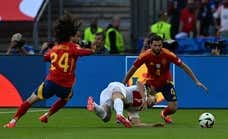 Sacar a Nacho y Cucurella del once titular no va a ser ahora nada fácil