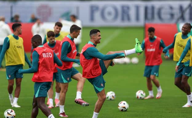 Ha habido un cambio en Cristiano Ronaldo.  EFE