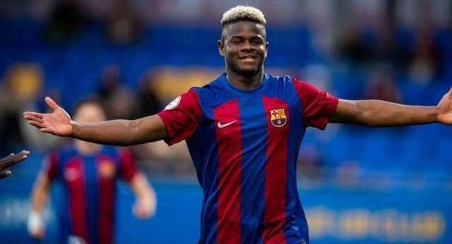 Las dos caras de Mika Faye con el Barça Atlètic ante el Córdoba y la atenta mirada de grandes clubes de Europa