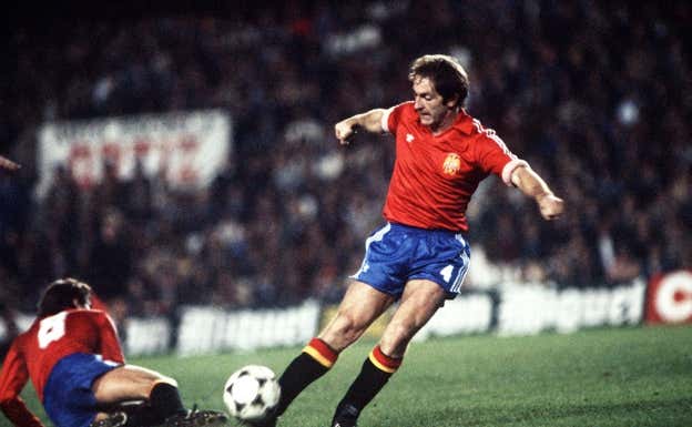 España, en la Eurocopa 1980. GETTY