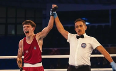 Oier Ibarretxe, la 'sorpresa' del boxeo español en París: «En mis inicios vomitaba antes de pelear»