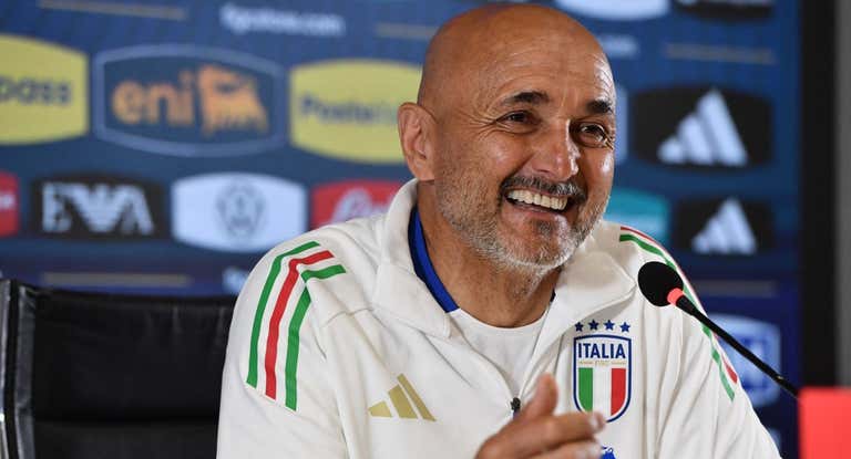 Luciano Spalletti, en rueda de prensa.
