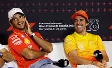 Carlos Sainz, infiltrado, y Fernando Alonso, muy optimista con España y con recado a Fisichella: “Ganaremos 21-3”