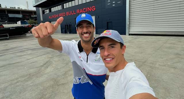 Las estrellas del motor alucinan con la Copa América