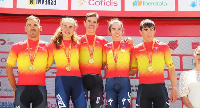 Mireia Benito y David de la Cruz, campeones de España contrarreloj