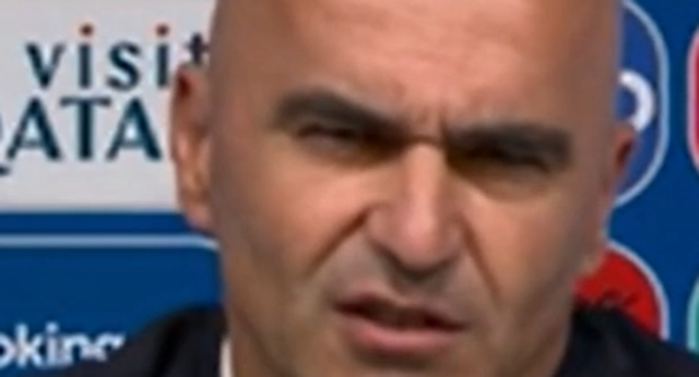 Roberto Martínez elogia a Cristiano tras su asistencia a Bruno Fernandes.