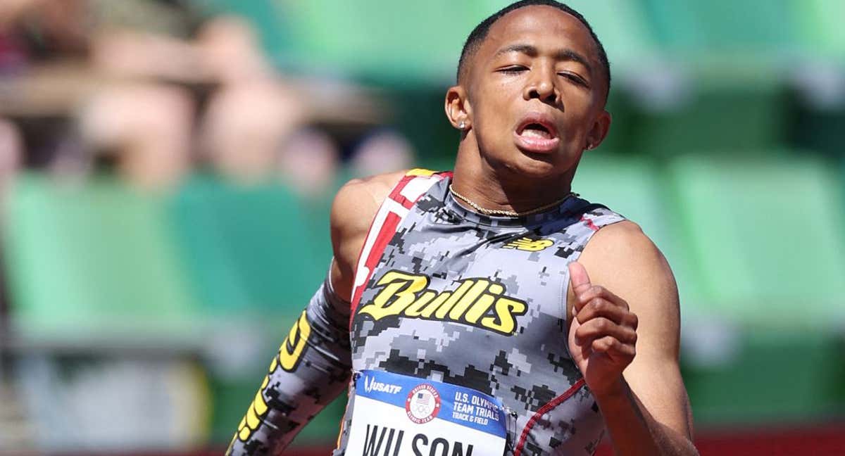 Quincy Wilson en los Trials de Estados Unidos./AFP