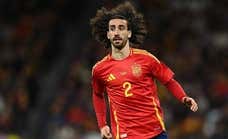 Cucurella: «Si ganamos la Eurocopa me teñiría el pelo. A ver si algún día me llaman para un anuncio»