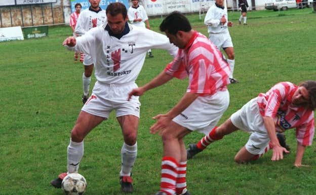 Stroni, con el Lemos.  CEDIDA