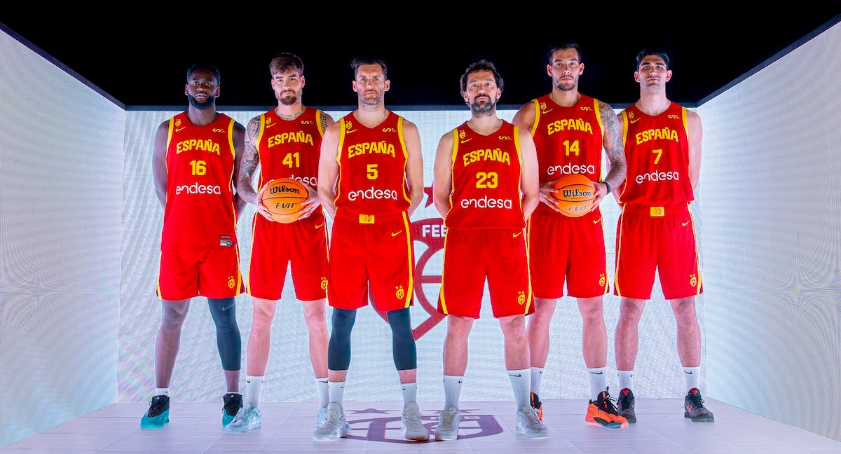 Selección española de baloncesto.